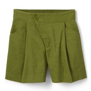 CAbi Traipse Short Size 0 Green Like New
